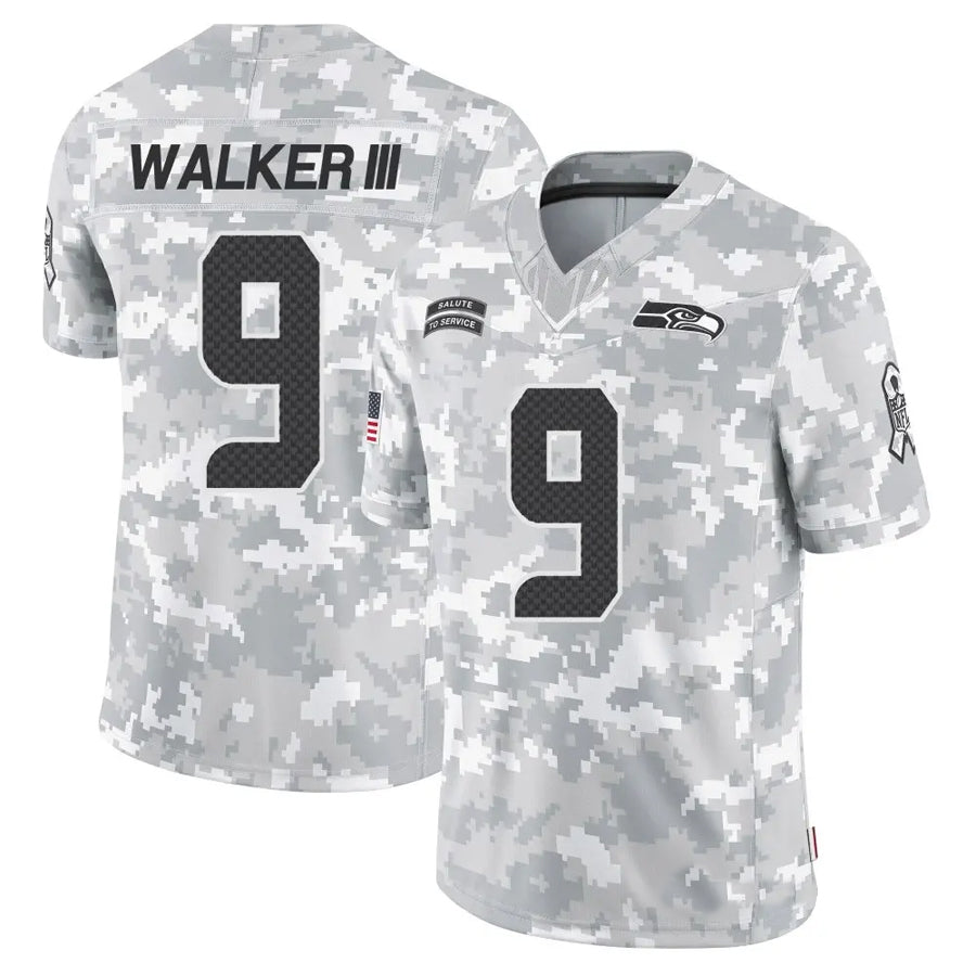 Custom #9 SEA Football Shirt Top