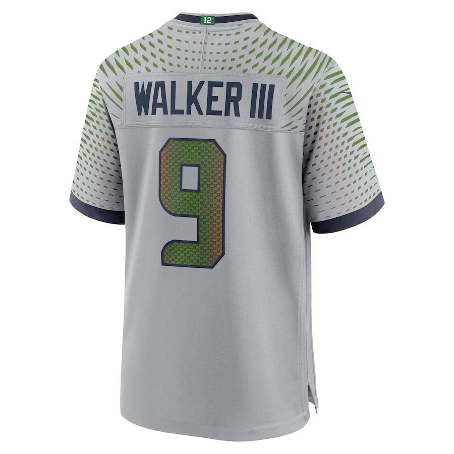 Custom #9 WALKER Pro Stitched Jersey - Premium Edition