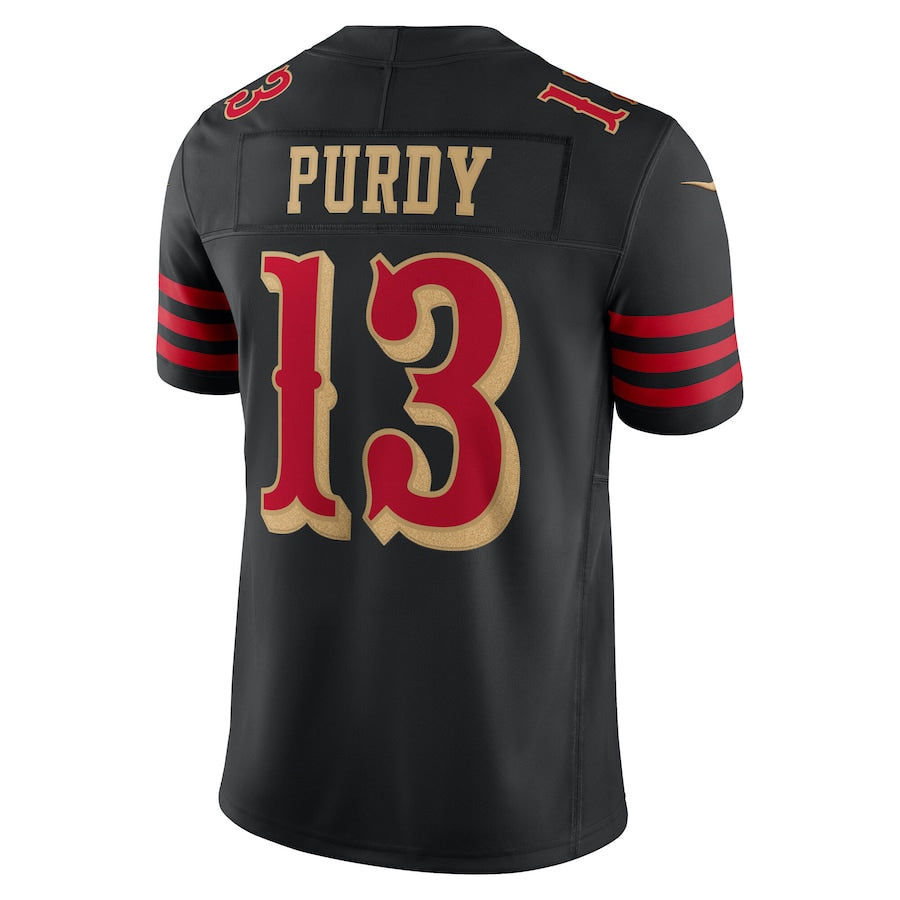 Custom #13 Black SF Football Shirt Top