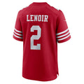 Custom #2 Scarlet SF Football Shirt Top