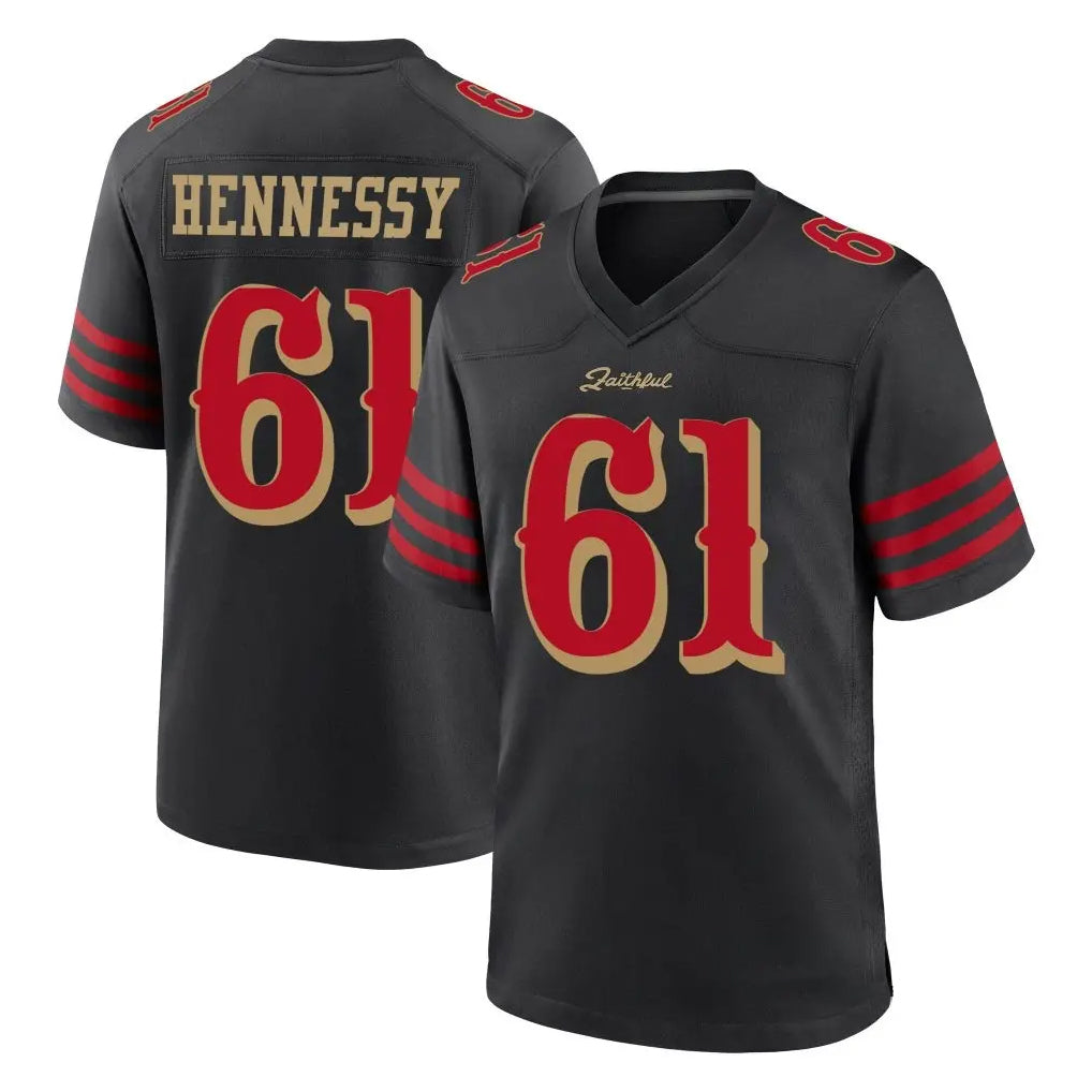 Custom #61 HENNESSY Pro Stitched Jersey - Premium Edition