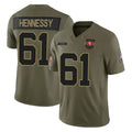 Custom #61 HENNESSY Pro Stitched Jersey - Premium Edition