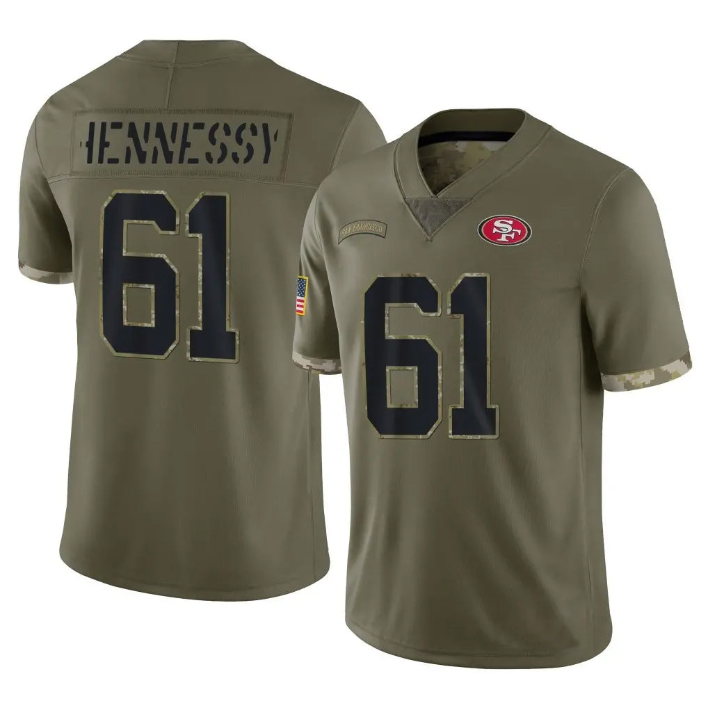 Custom #61 HENNESSY Pro Stitched Jersey - Premium Edition