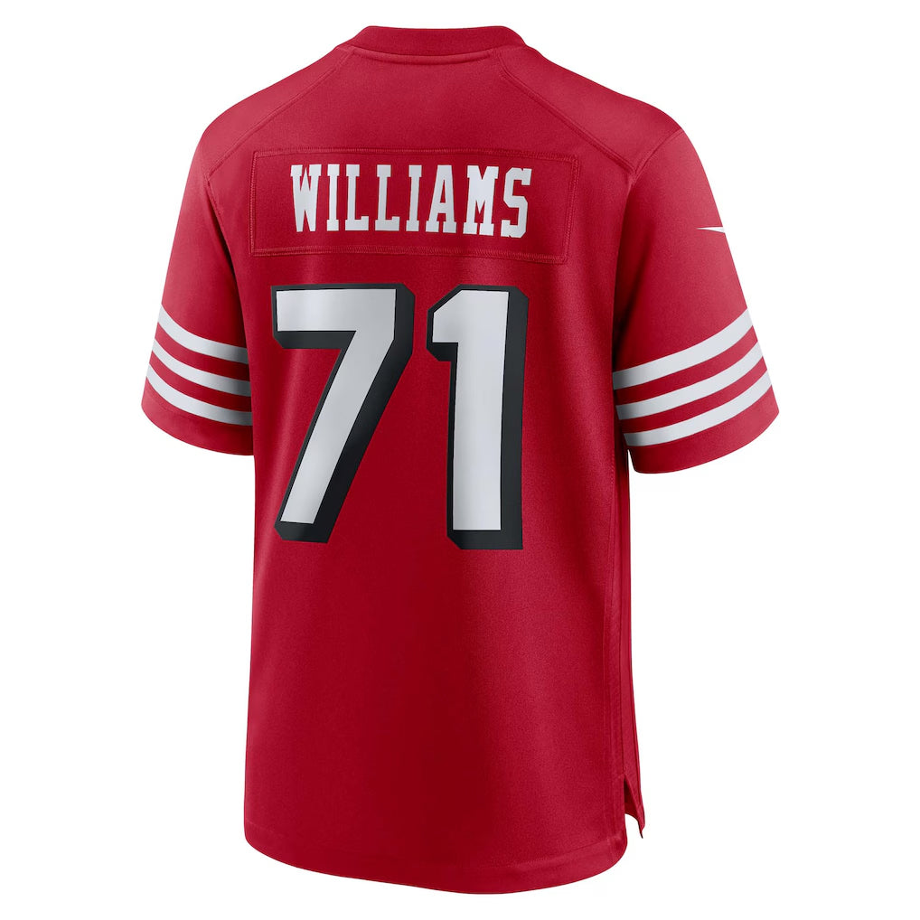 Custom #71 WILLIAMS Pro Stitched Jersey - Premium Edition