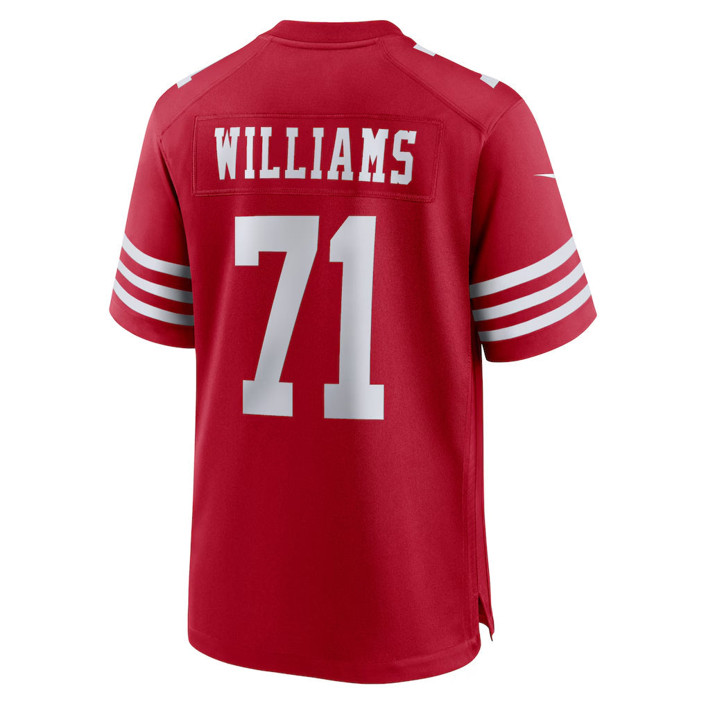 Custom #71 WILLIAMS Pro Stitched Jersey - Premium Edition
