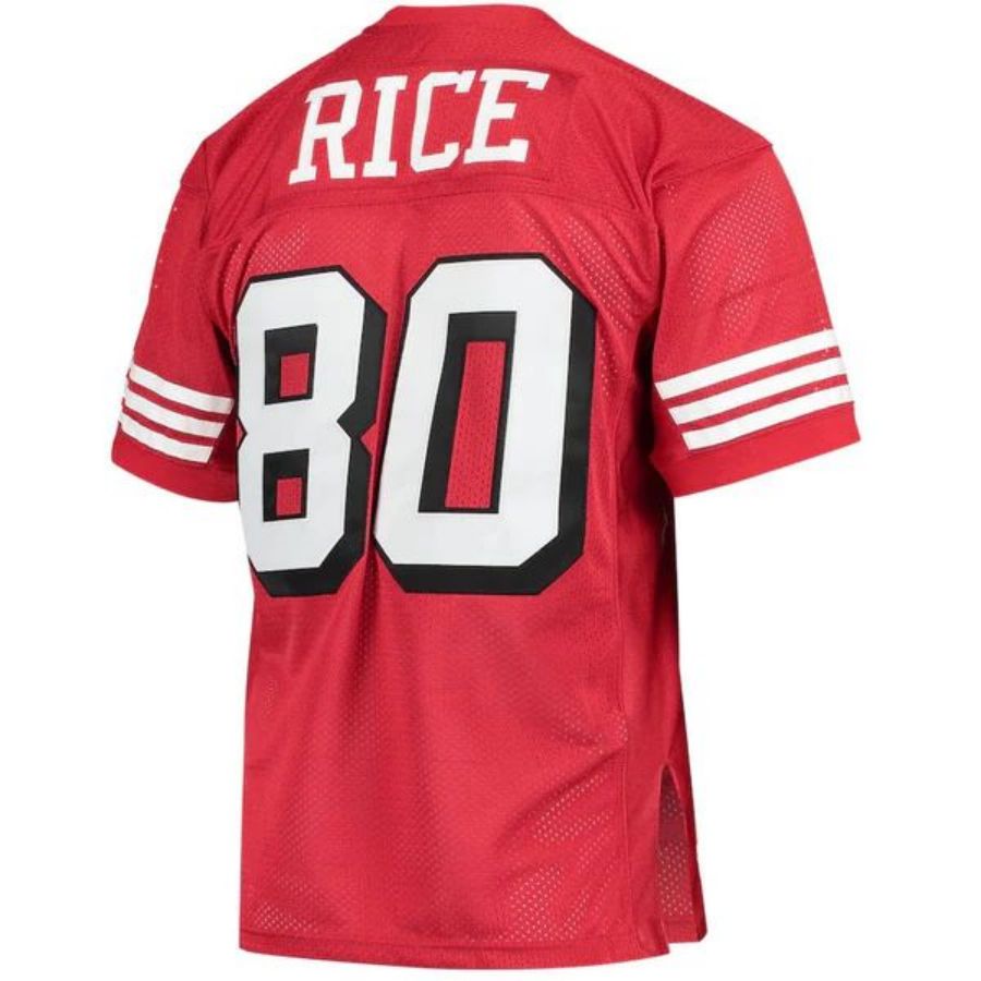 Custom #80 RICE Pro Stitched Jersey - Premium Edition