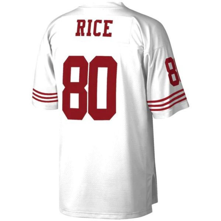 Custom #80 RICE Pro Stitched Jersey - Premium Edition