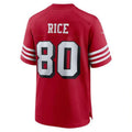 Custom #80 RICE Pro Stitched Jersey - Premium Edition