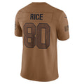 Custom #80 RICE Pro Stitched Jersey - Premium Edition