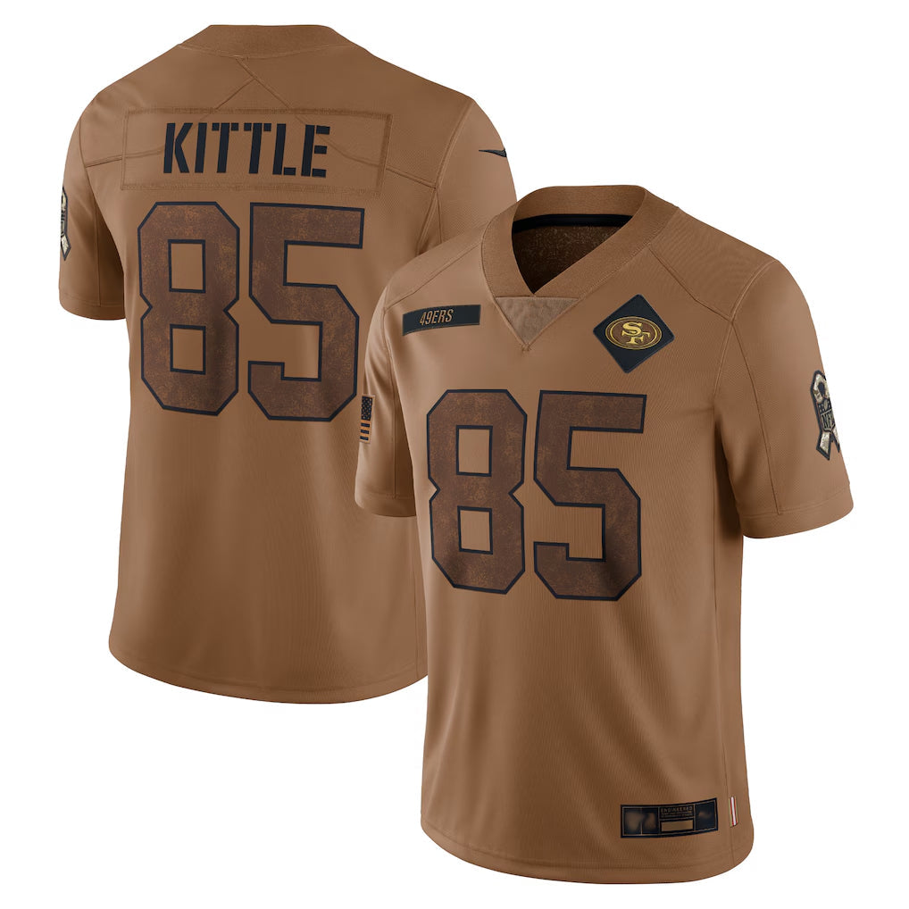 Custom #85 KITTLE Pro Stitched Jersey - Premium Edition