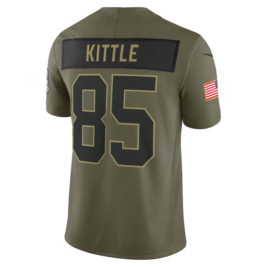 Custom #85 KITTLE Pro Stitched Jersey - Premium Edition
