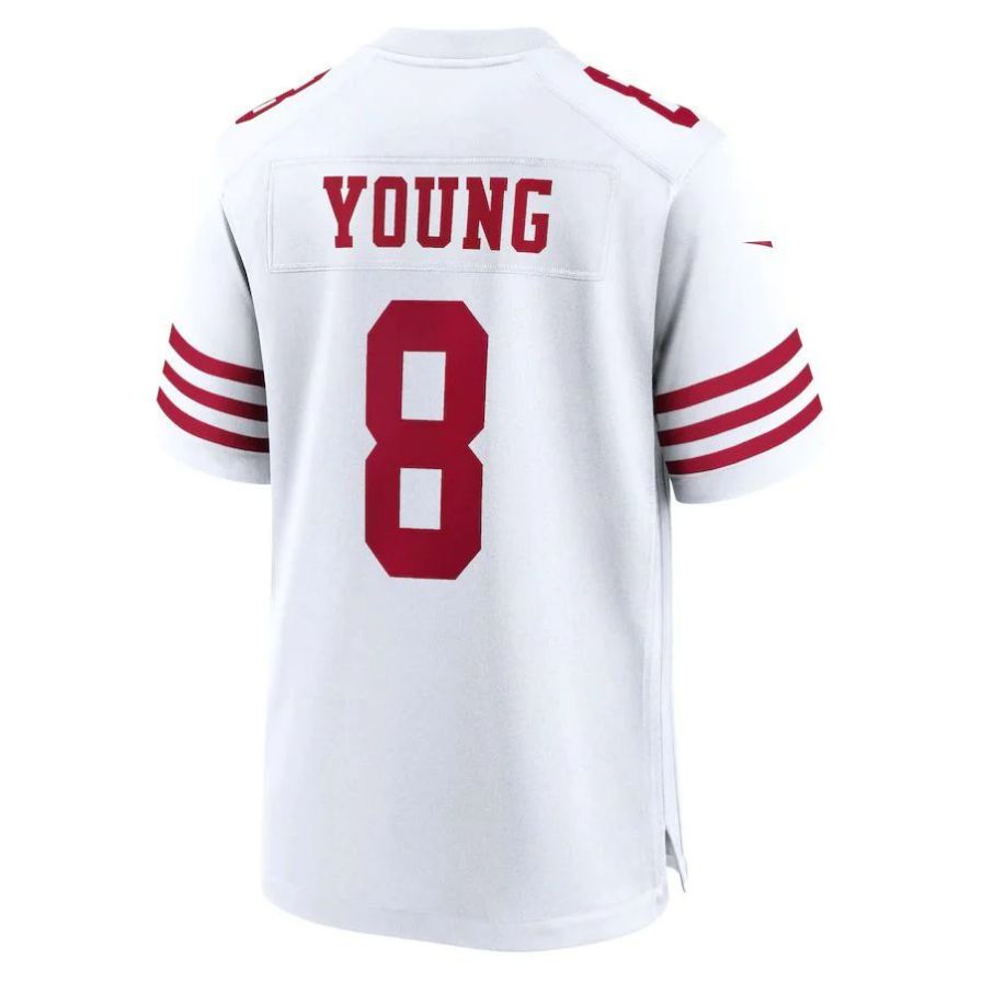 Custom #8 YOUNG Pro Stitched Jersey - Premium Edition