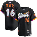 Custom #16 DEVERS Pro Stitched Jersey - Premium Edition