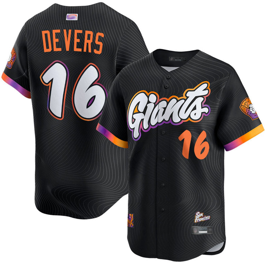 Custom #16 DEVERS Pro Stitched Jersey - Premium Edition