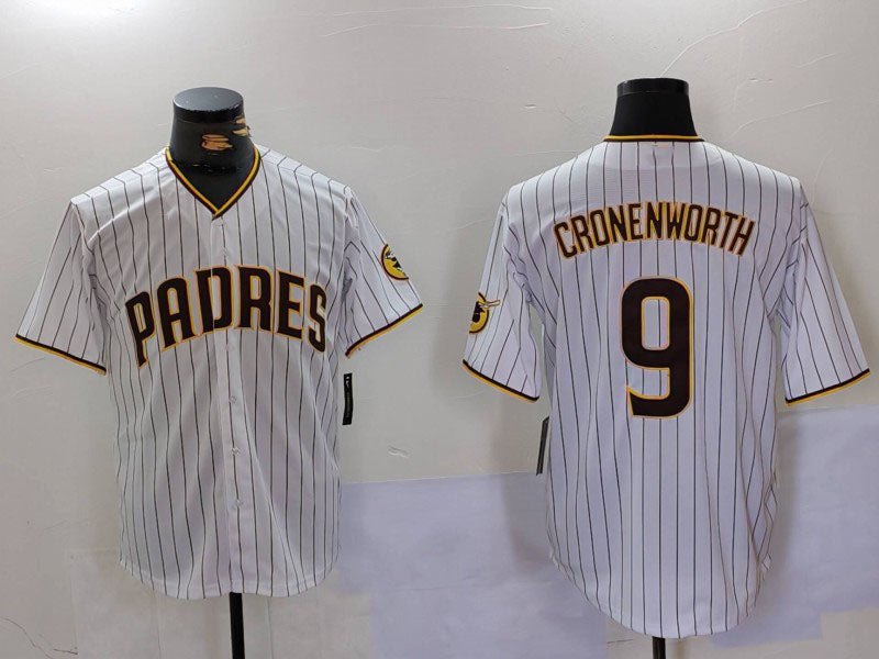 Custom #9 CRONENWORTH Pro Stitched Jersey - Premium Edition