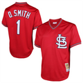 Custom #1 Red STL Baseball Shirt Top