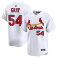 Custom #54 White STL Baseball Shirt Top