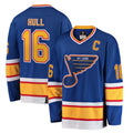 Custom #16 Blue STL Hockey Shirt Top