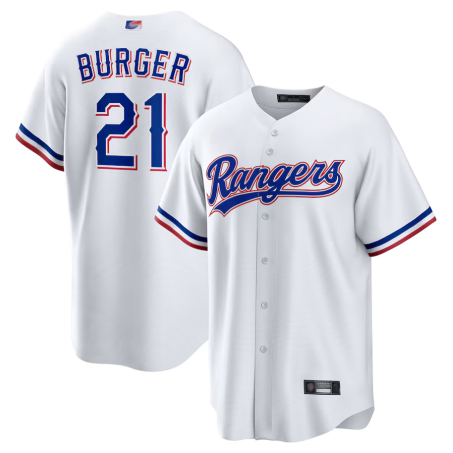 Custom #21 BURGER Pro Stitched Jersey - Premium Edition