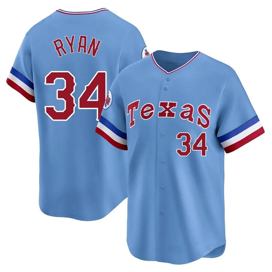 Custom #34 RYAN Pro Stitched Jersey - Premium Edition