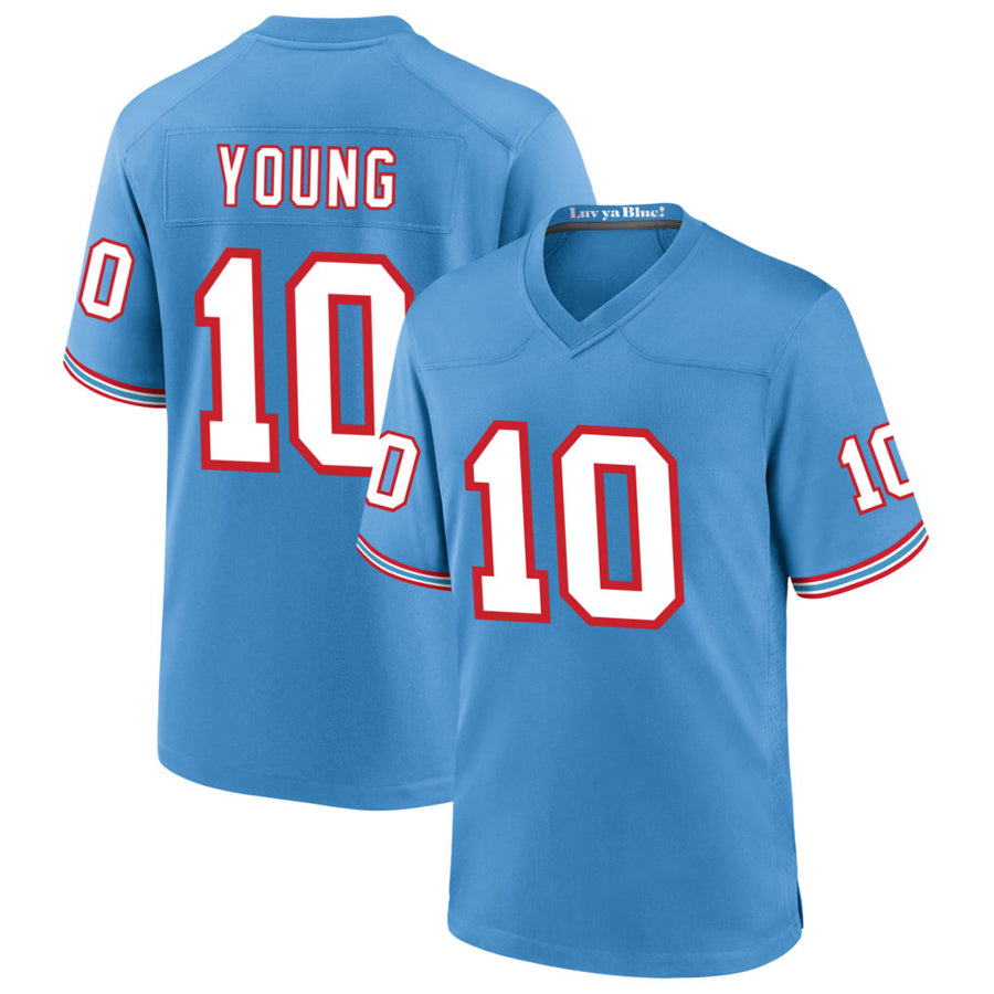 Custom #10 YOUNG Pro Stitched Jersey - Premium Edition