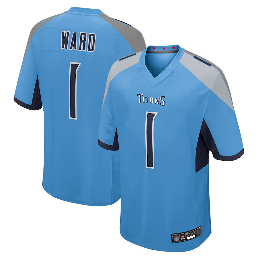 Custom #1 WARD Pro Stitched Jersey - Premium Edition