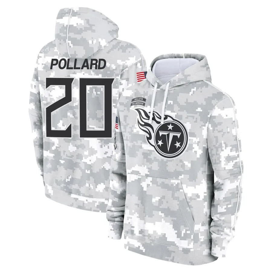 Custom #20 POLLARD Pro Stitched Jersey - Premium Edition