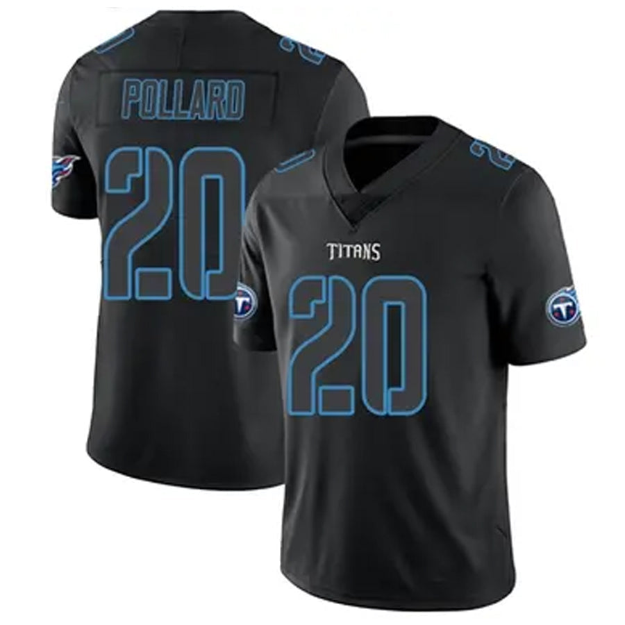 Custom #20 POLLARD Pro Stitched Jersey - Premium Edition