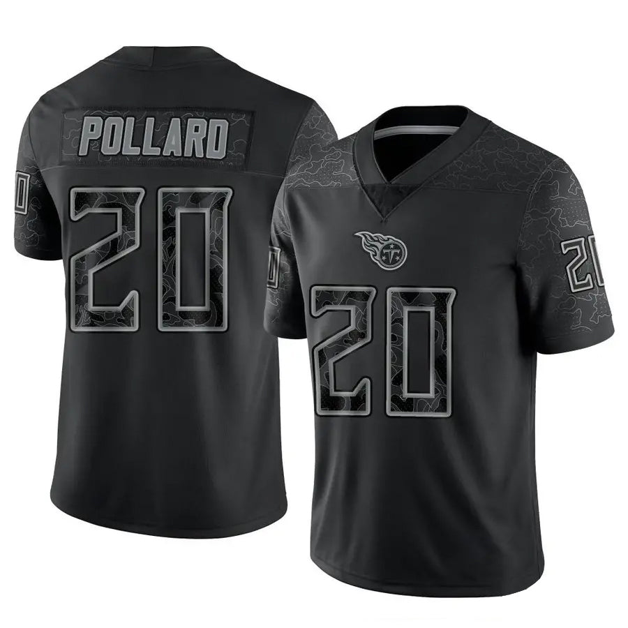 Custom #20 POLLARD Pro Stitched Jersey - Premium Edition