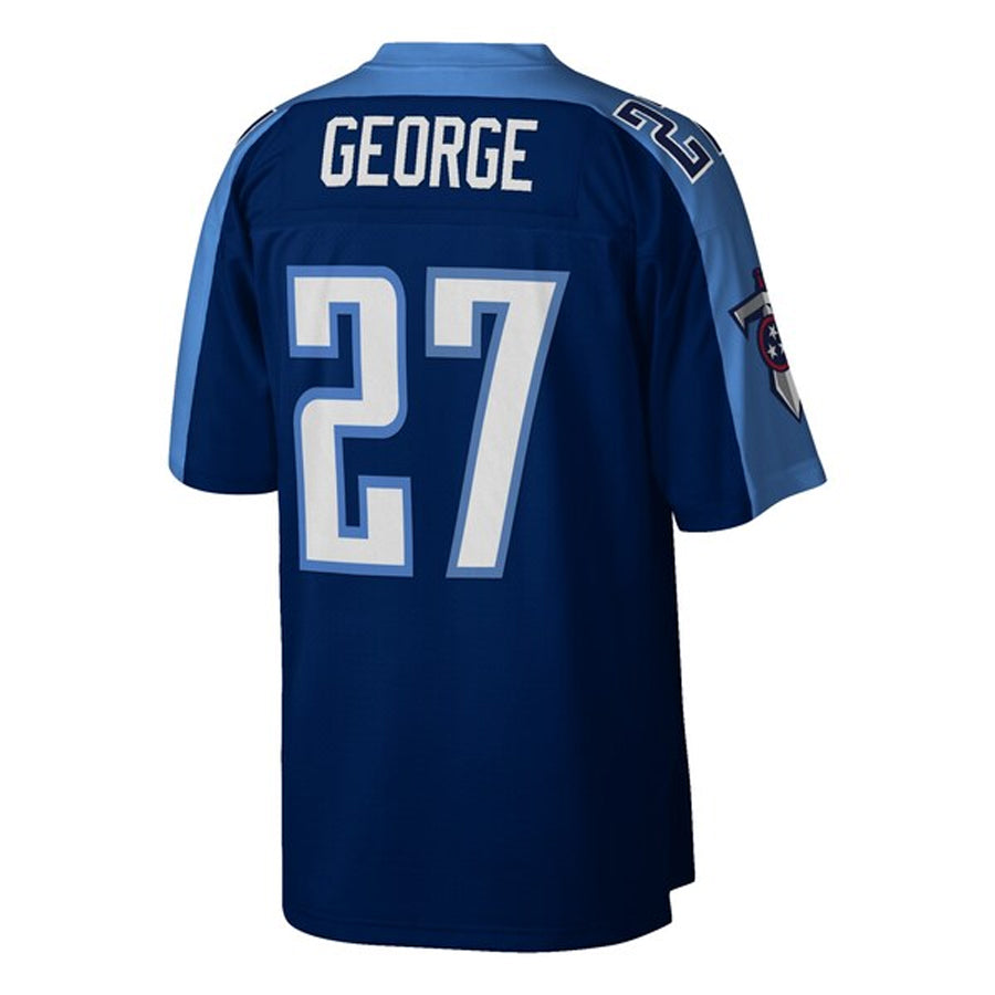 Custom #27 Navy TEN Football Shirt Top