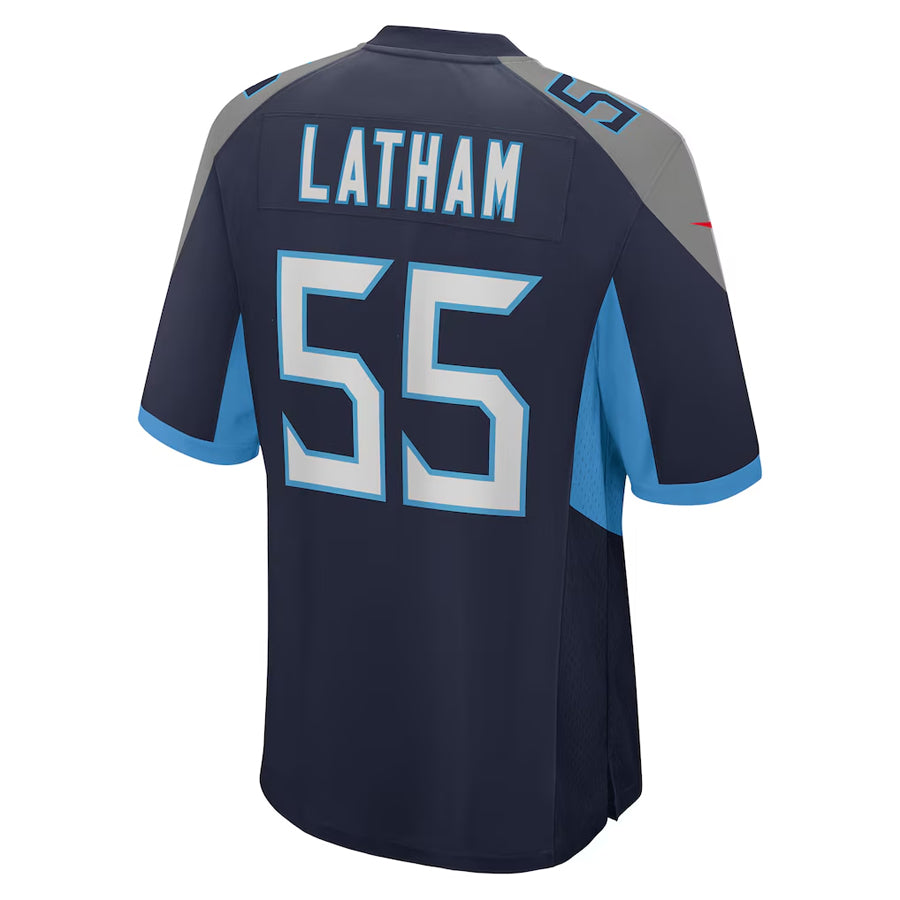 Custom #55 LATHAM Pro Stitched Jersey - Premium Edition