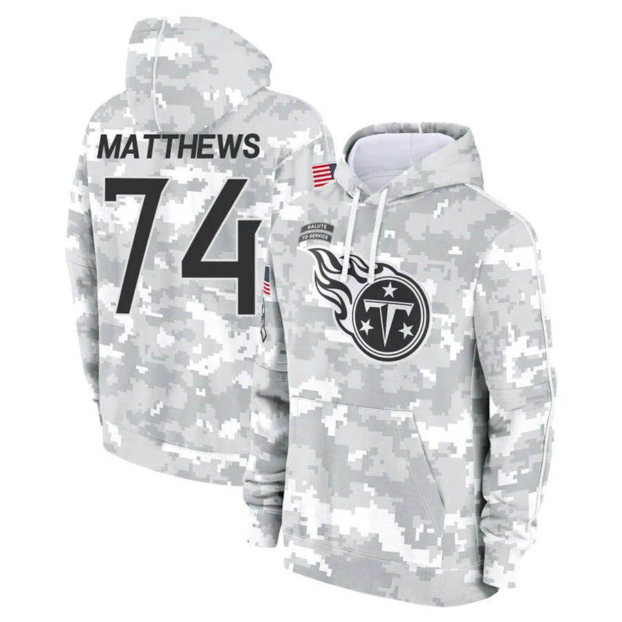 Custom #74 MATTHEWS Pro Stitched Jersey - Premium Edition