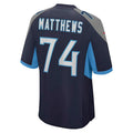 Custom #74 MATTHEWS Pro Stitched Jersey - Premium Edition
