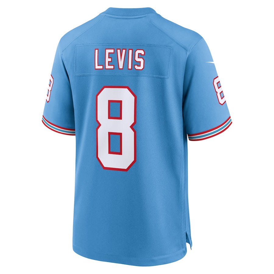 Custom #8 LEVIS Pro Stitched Jersey - Premium Edition