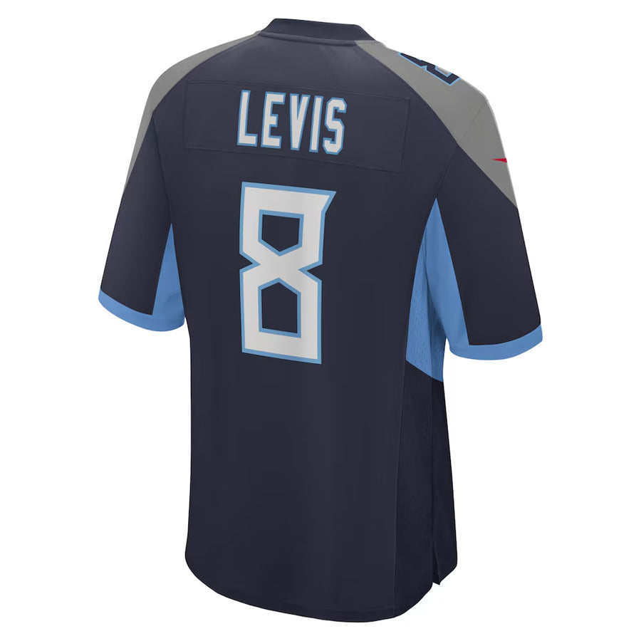 Custom #8 LEVIS Pro Stitched Jersey - Premium Edition