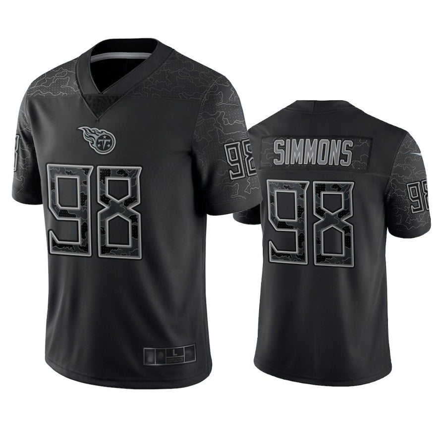 Custom #98 SIMMONS Pro Stitched Jersey - Premium Edition