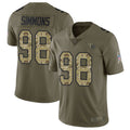 Custom #98 SIMMONS Pro Stitched Jersey - Premium Edition