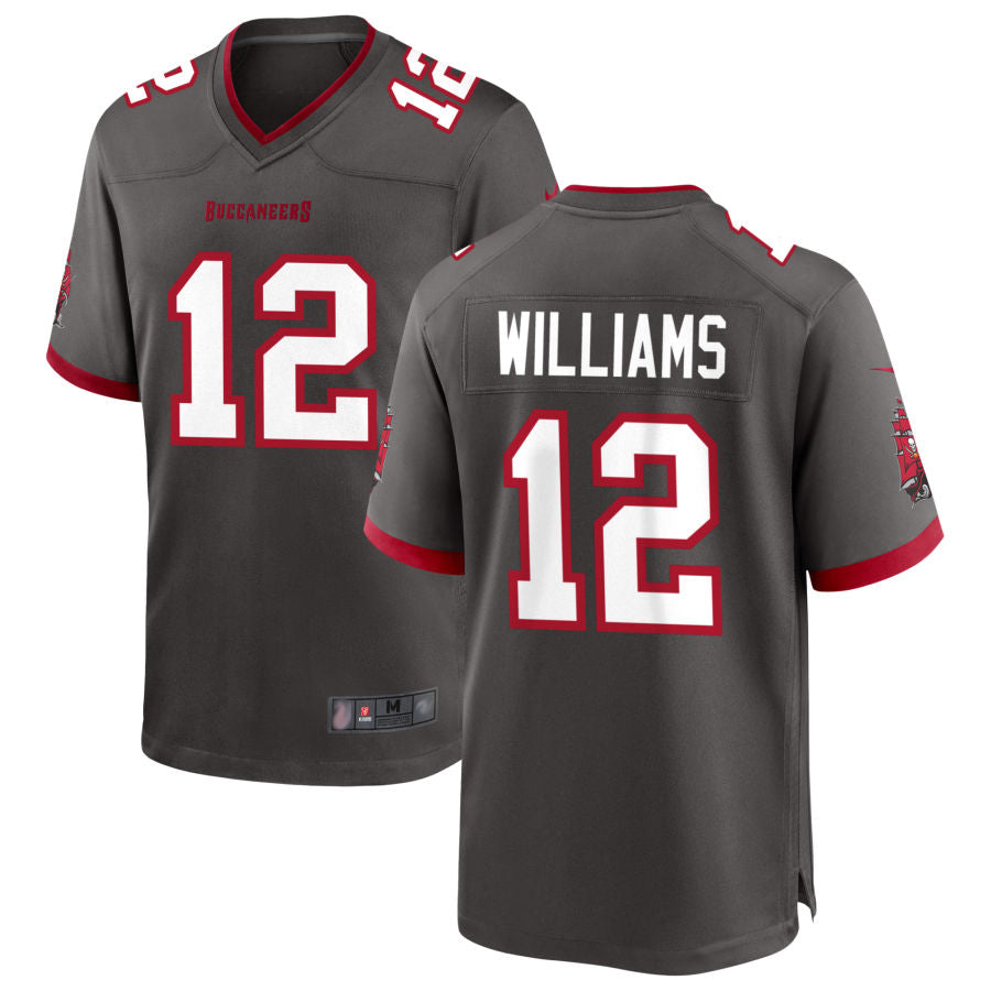 Custom #12 WILLIAMS Pro Stitched Jersey - Premium Edition