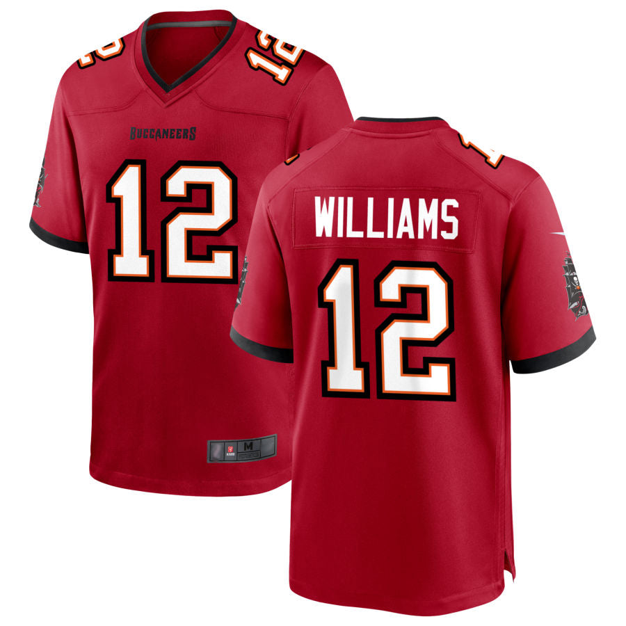 Custom #12 WILLIAMS Pro Stitched Jersey - Premium Edition