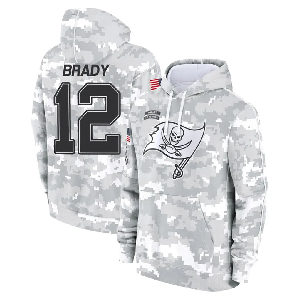 Custom #12 BRADY Pro Stitched Jersey - Premium Edition