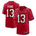 Custom #13 Red TB Football Shirt Top