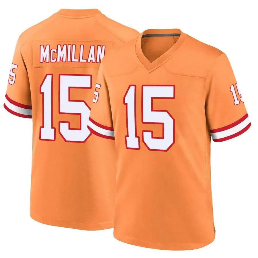 Custom #15 MCMILLAN Pro Stitched Jersey - Premium Edition
