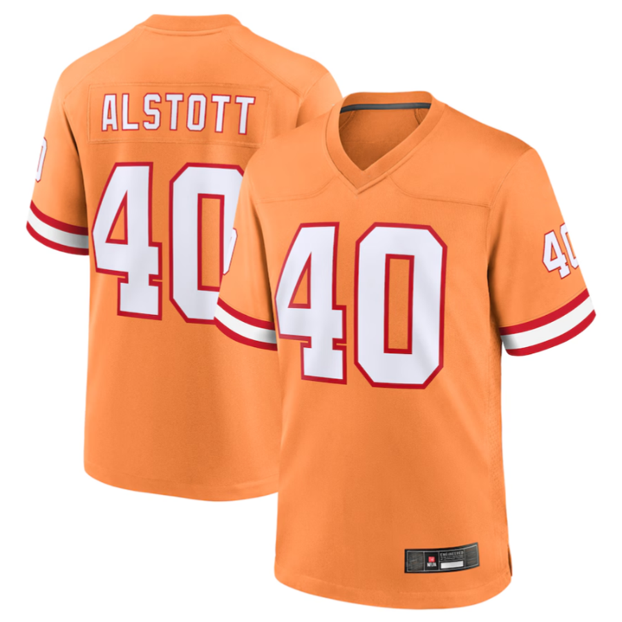 Custom #40 ALSTOTT Pro Stitched Jersey - Premium Edition