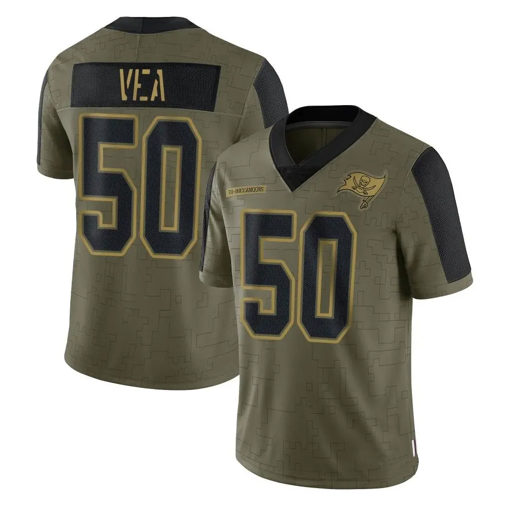 Custom #50 VEA Pro Stitched Jersey - Premium Edition
