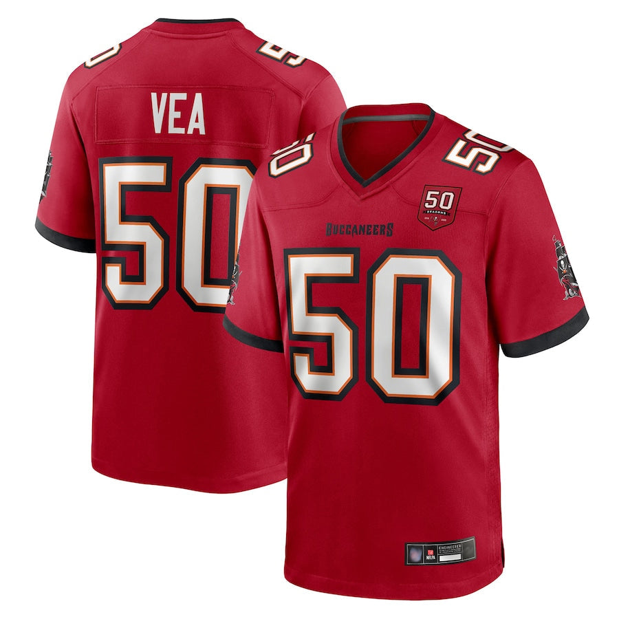 Custom #50 VEA Pro Stitched Jersey - Premium Edition