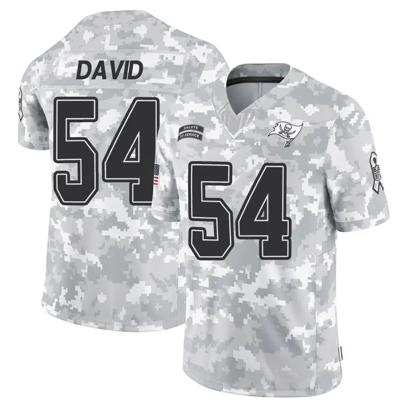 Custom #54 DAVID Pro Stitched Jersey - Premium Edition