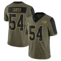 Custom #54 DAVID Pro Stitched Jersey - Premium Edition