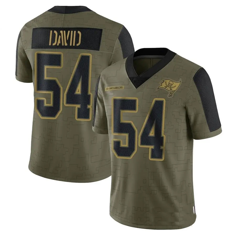 Custom #54 DAVID Pro Stitched Jersey - Premium Edition