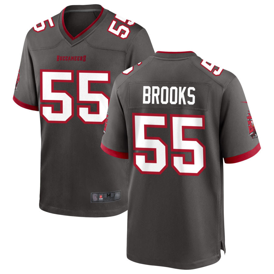 Custom #55 BROOKS Pro Stitched Jersey - Premium Edition
