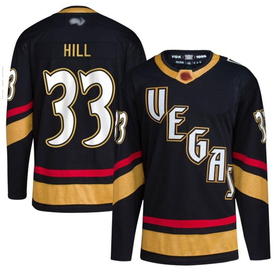 Custom #33 HILL Pro Stitched Jersey - Premium Edition
